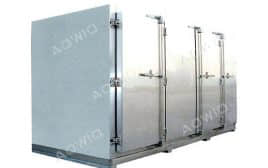 Semi-contact plate freezer