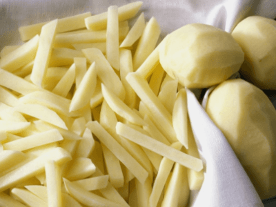 Línea de procesamiento de patata frita
