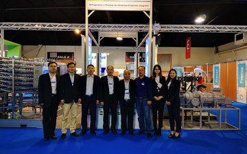 Yantai Guangwei Food Cold-Chain Technology Co., Ltd. hace su debut en la Exposición Internacional de Alimentos de Argentina 2018